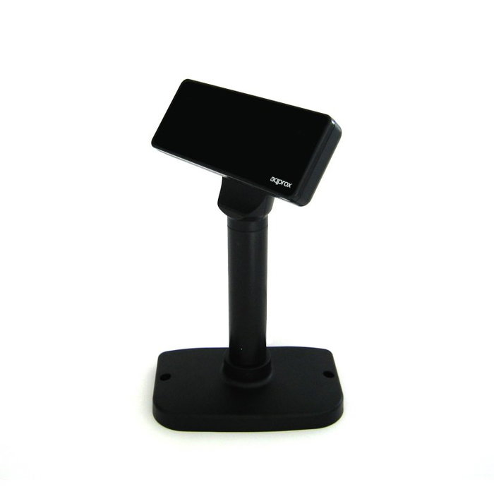 Approx Visor TPV APPVFD01 2 Líneas USB Negro Approx Visor TPV APPVFD01 2 Líneas USB Negro